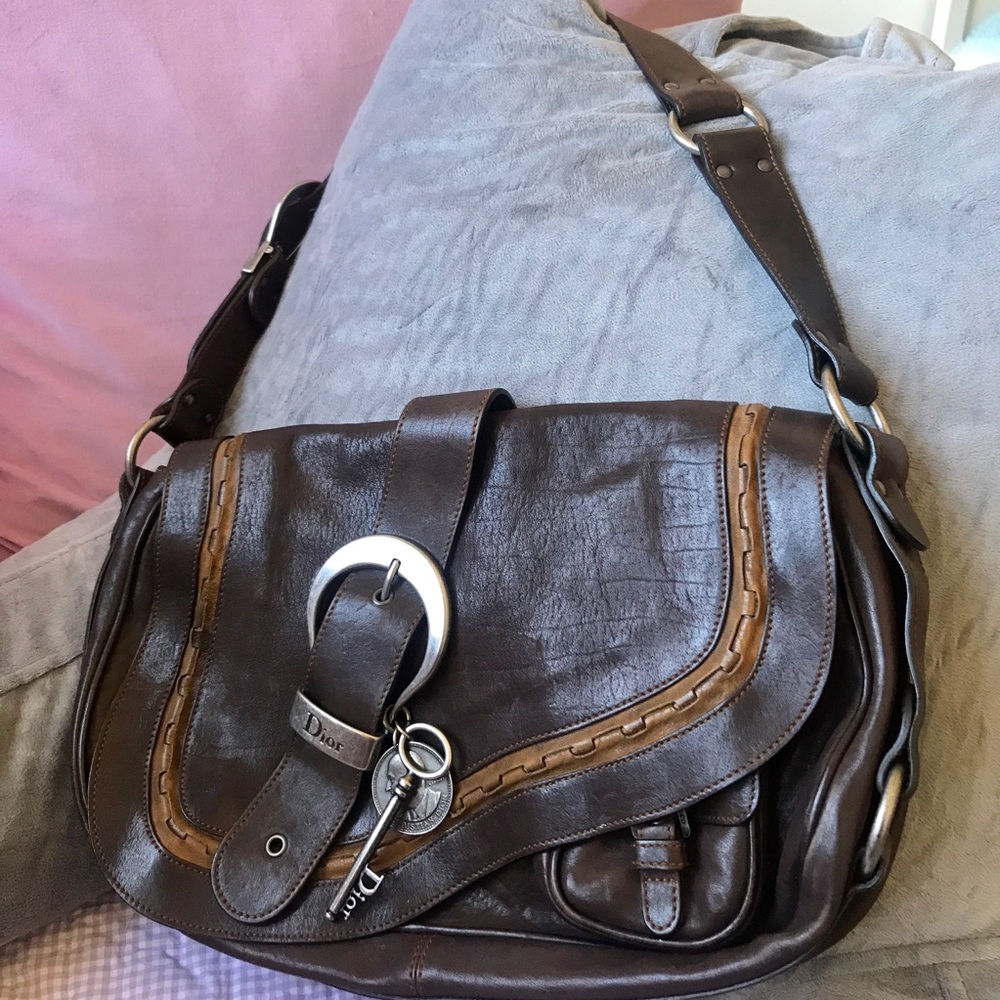 Dior Gaucho Saddle Bag